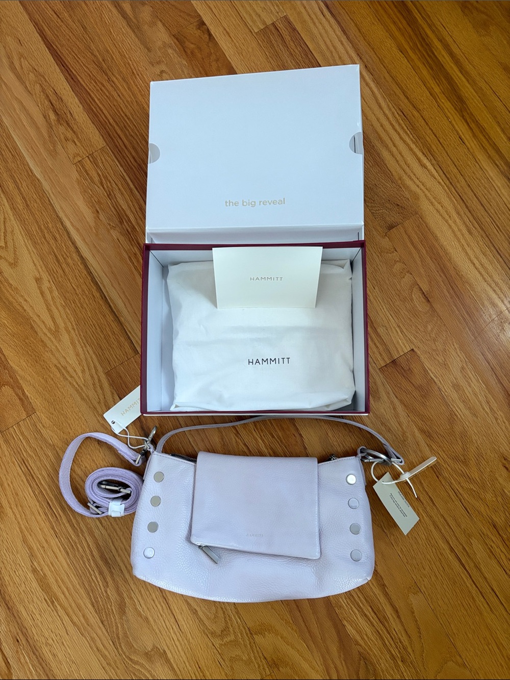 Hammitt Pastel Lilac VIP Satchel NWT